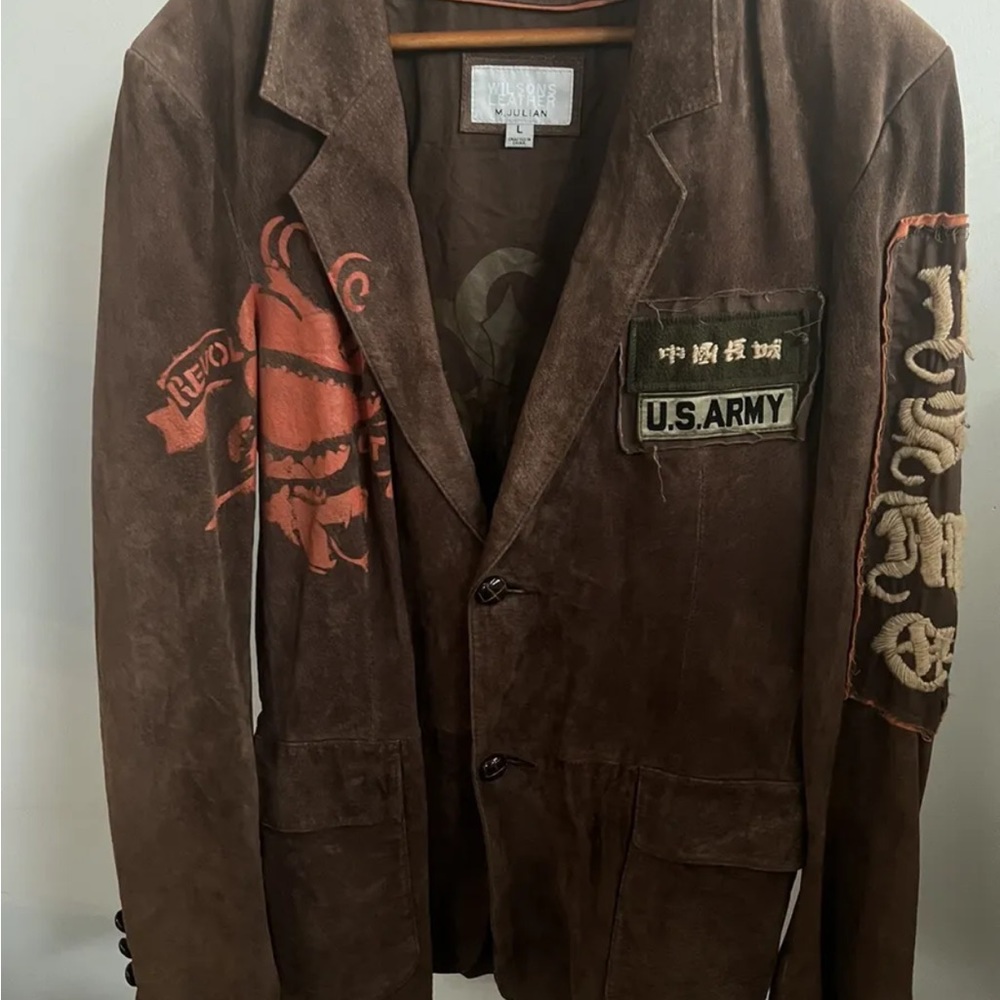 WILSONS SUEDE LEATHER - M. JULIAN JACKET(ONE OF A KIND).